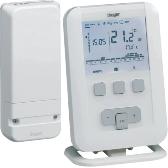 Kit radio programmer 7 Days + Wall mounted Receiver